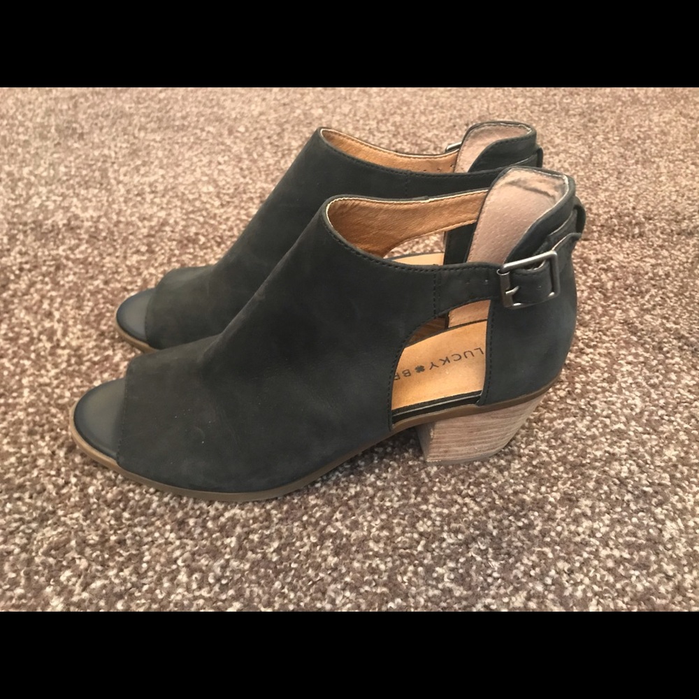 Lucky brand shoes women wedges heels size 9 new